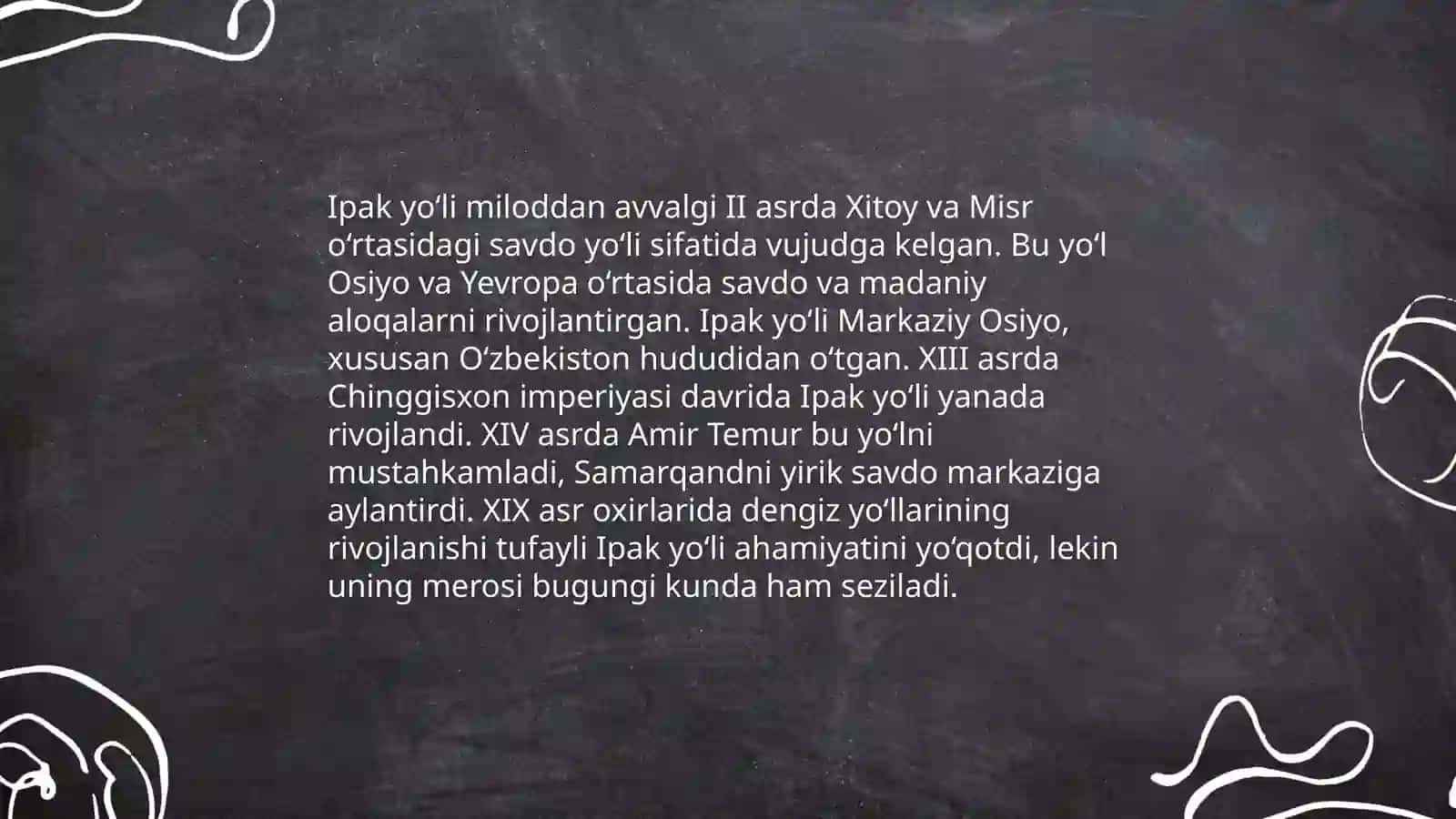 Ipakchilikni kelib chiqish tarixi va rivojlanishi 4