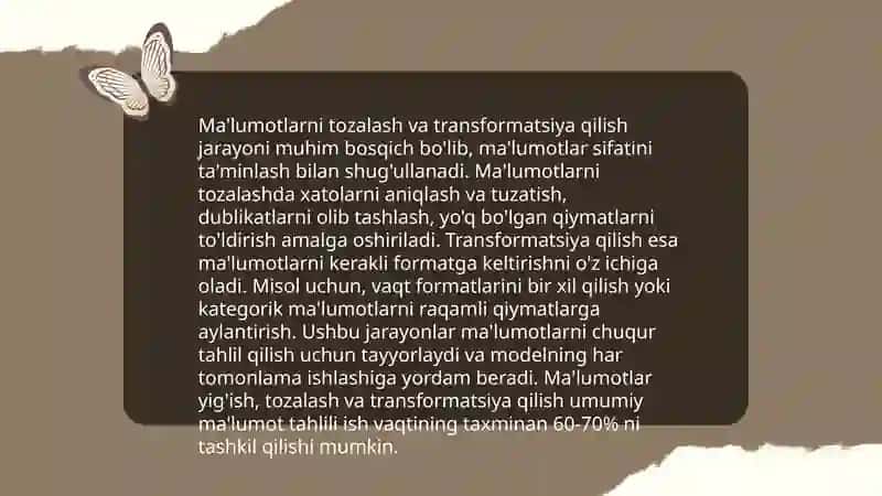 Ma'lumotlarni qidirish va tartiblash 4