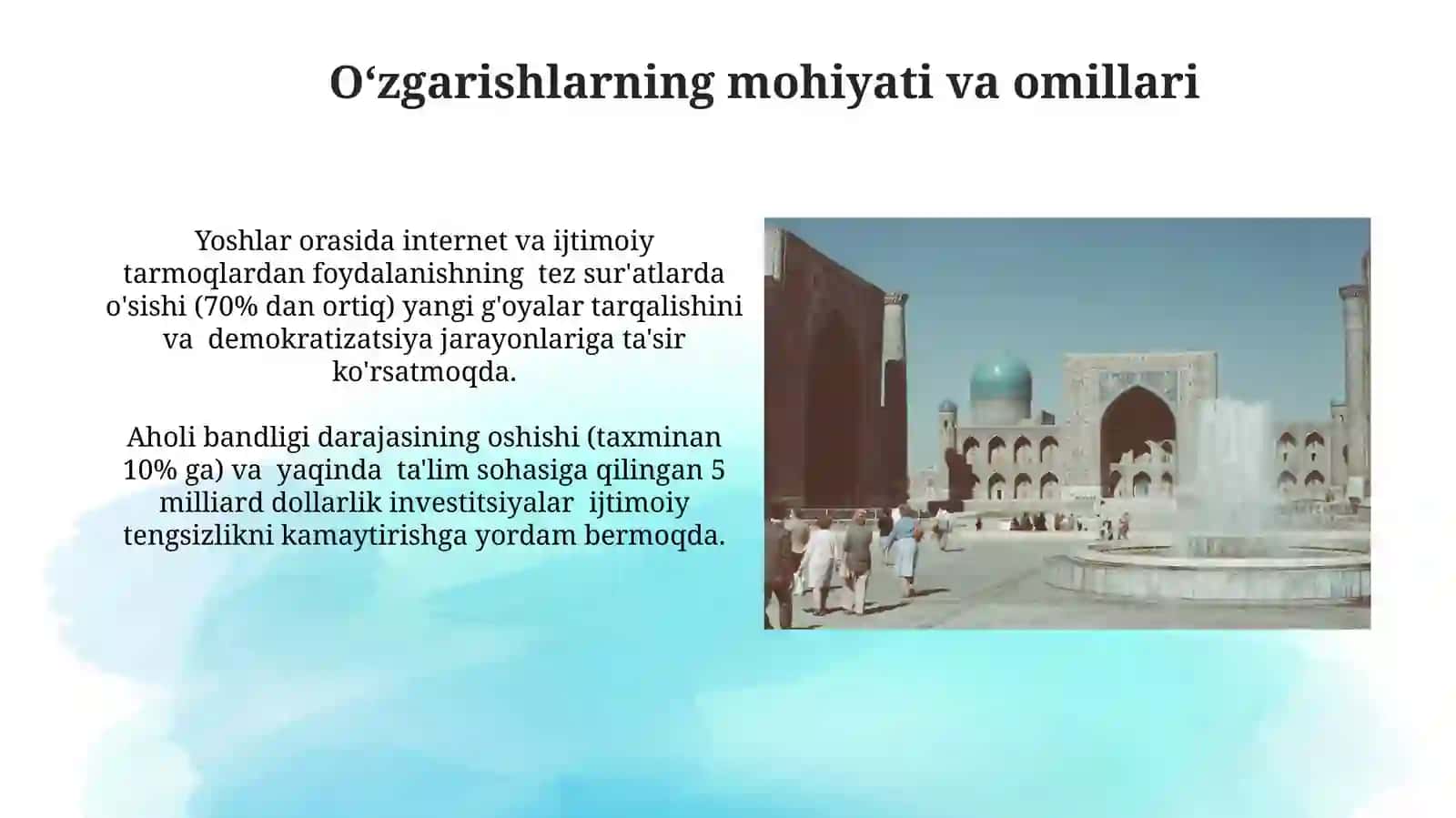 Zamonaviy ijtimoiy munosabatlar 4
