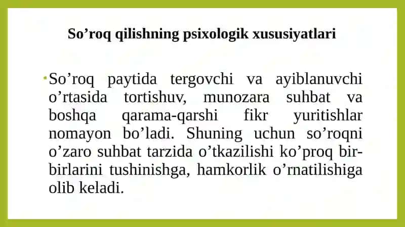 Yuzlashtirish psixologiyasi 4