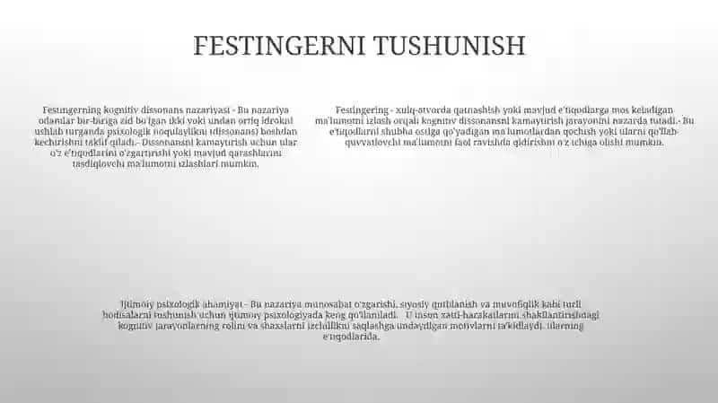 Kognitiv Sotsial Dissonans Nazariyasi 4
