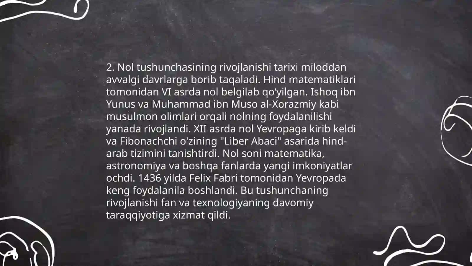 Natural son va nol tushunchasining vujudga kelishi tarixi 4