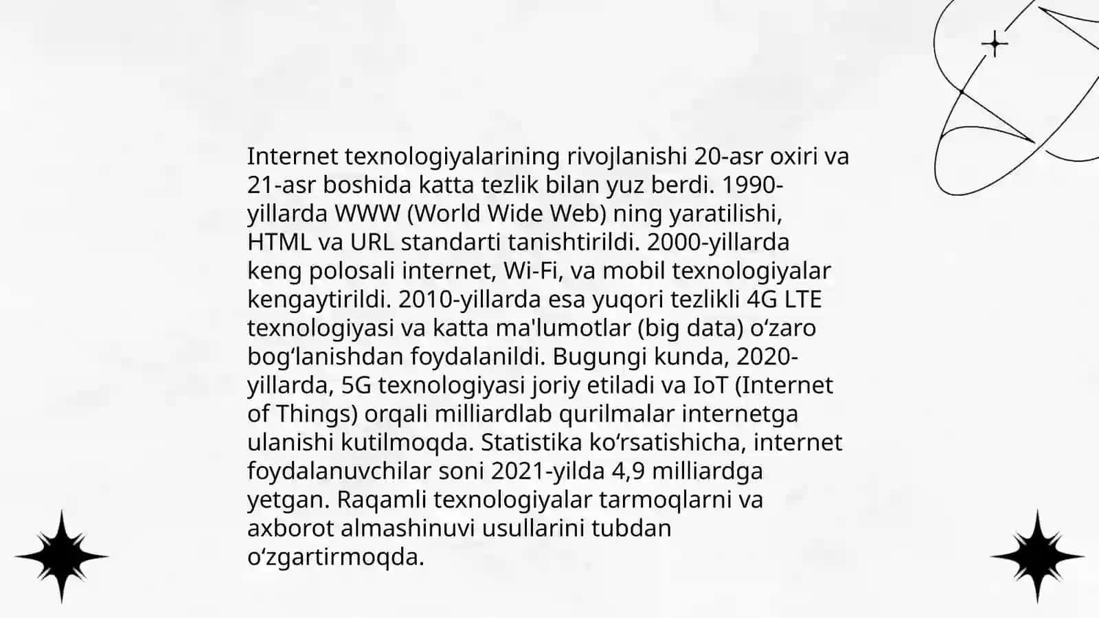 Internetning zamonaviy xizmatlari 4