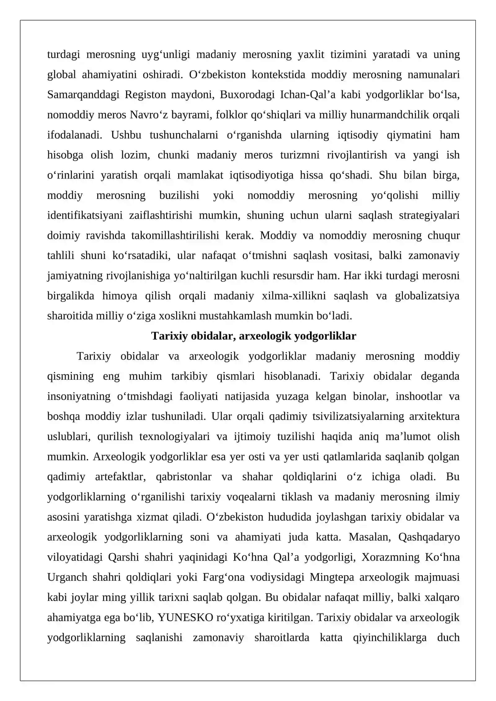Madaniy merosni tiklash va asrash siyosati 4