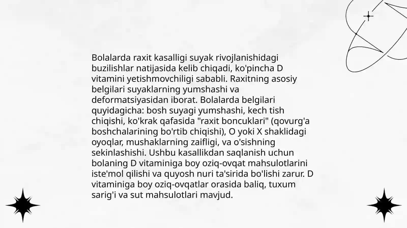 Bolalarda raxit prafilaktikasi 4