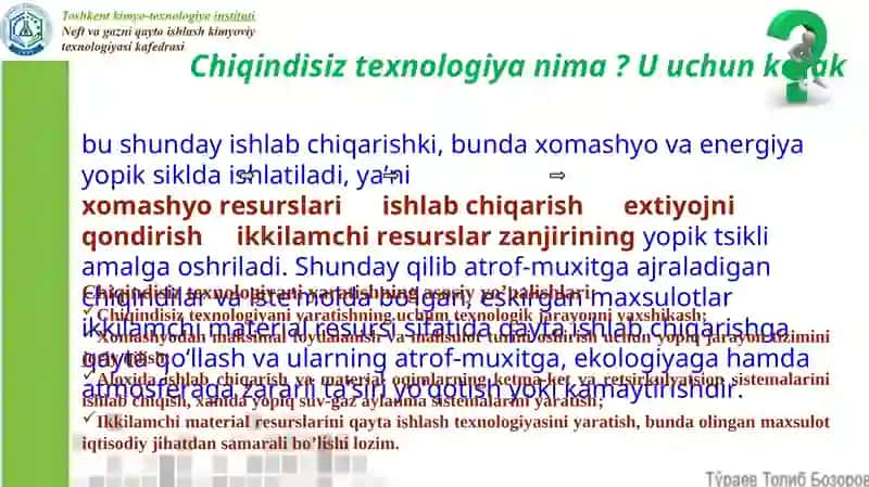 NEFT-GAZ SANOATI KORXONALARINI LOYIXALASH 4