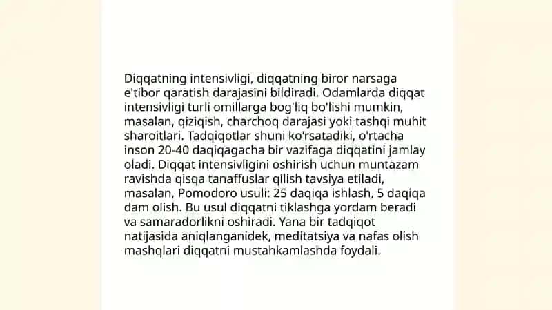 Diqqatning xususiyatlari 4