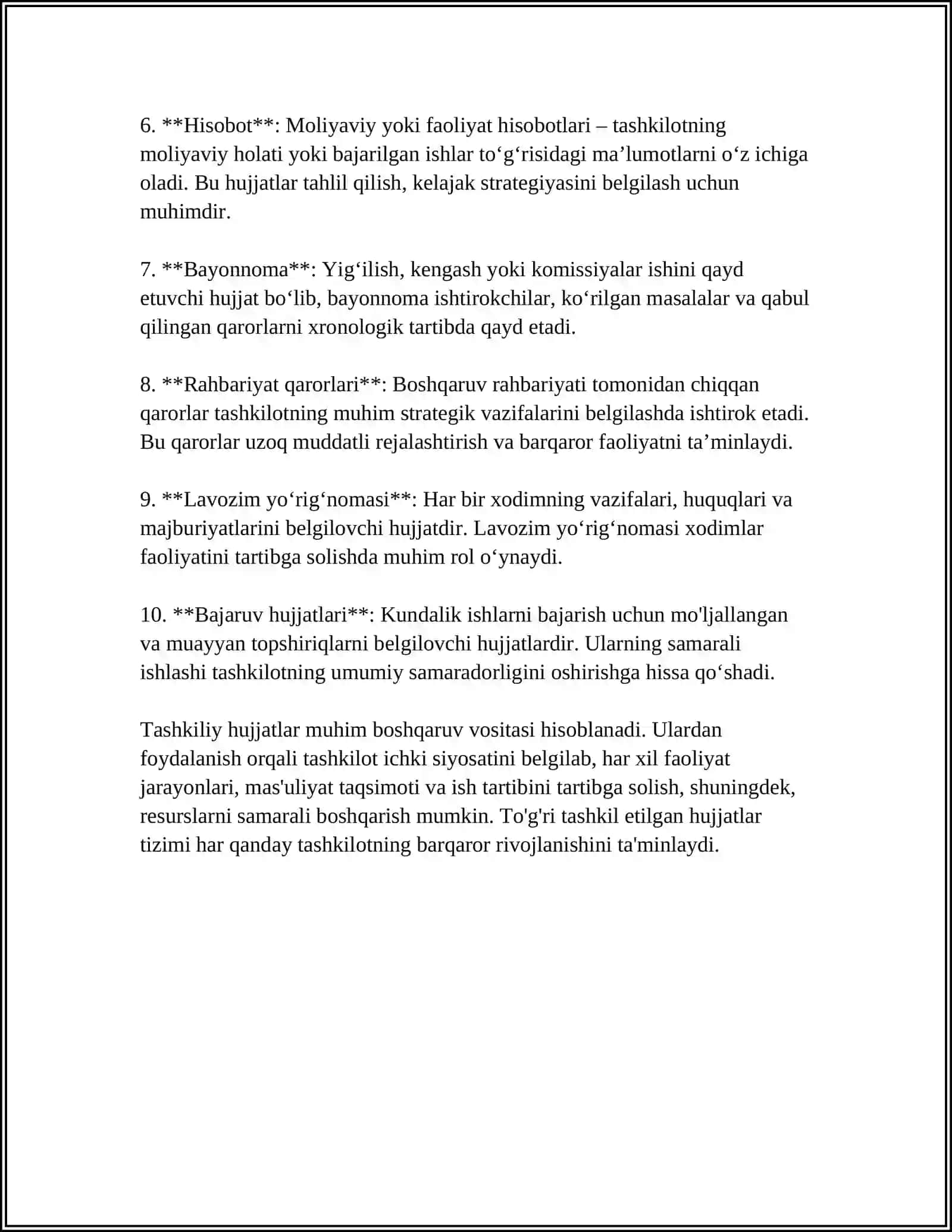 TASHKILIY HUJJATLAR 4