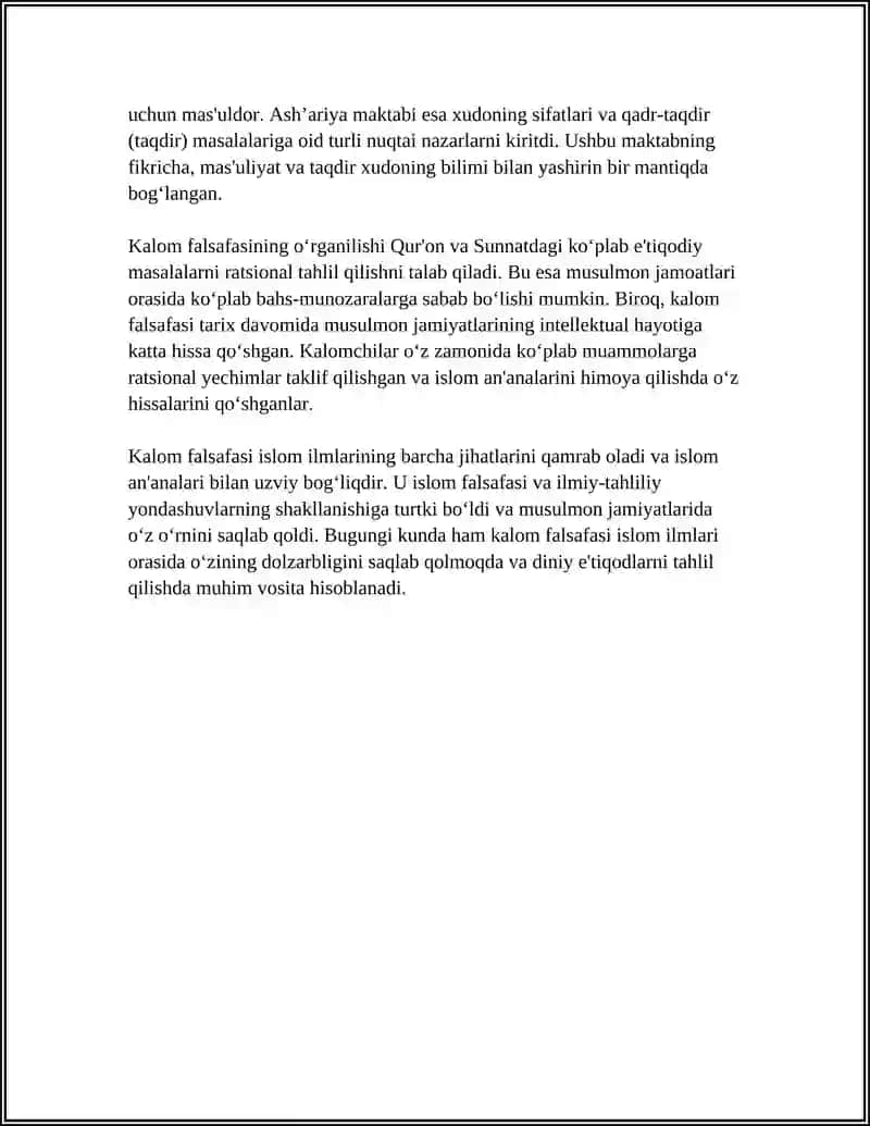 KALOM FALSAFASI 4