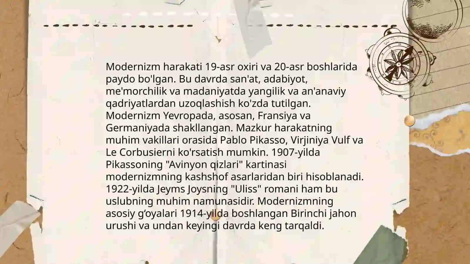 Adabiy tanqid va modernizm 4