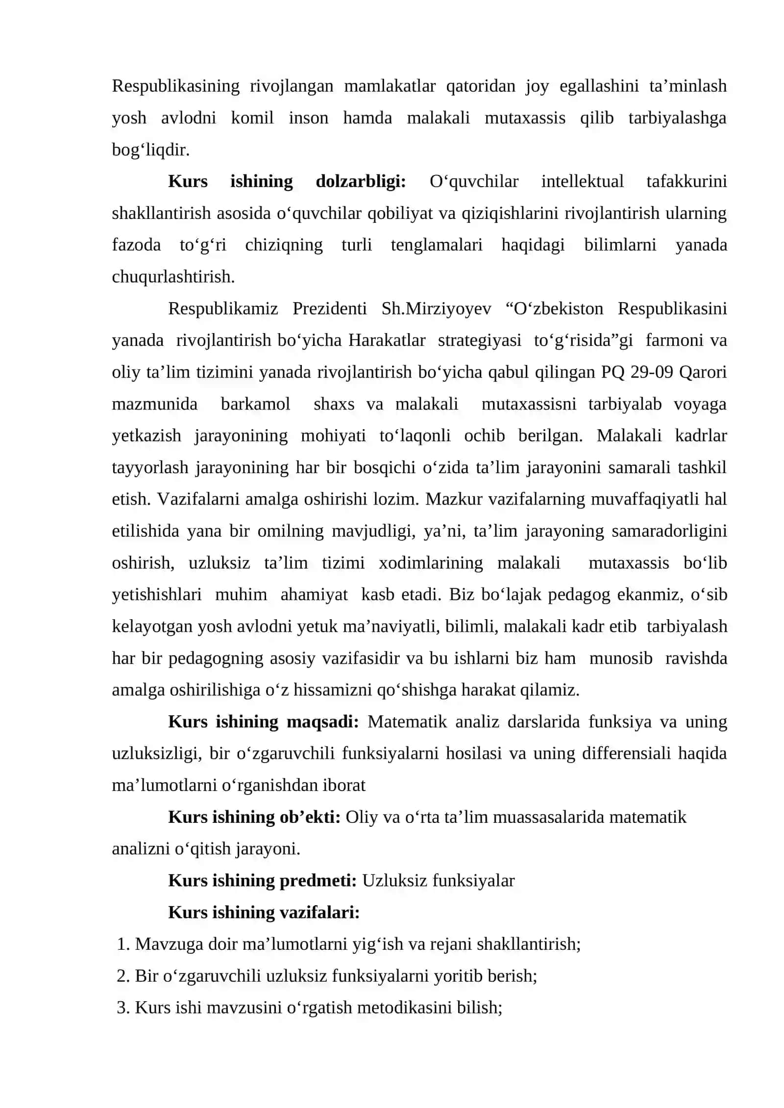 Bir o‘zgaruvchili funksiya hosilasi va differensiali 4