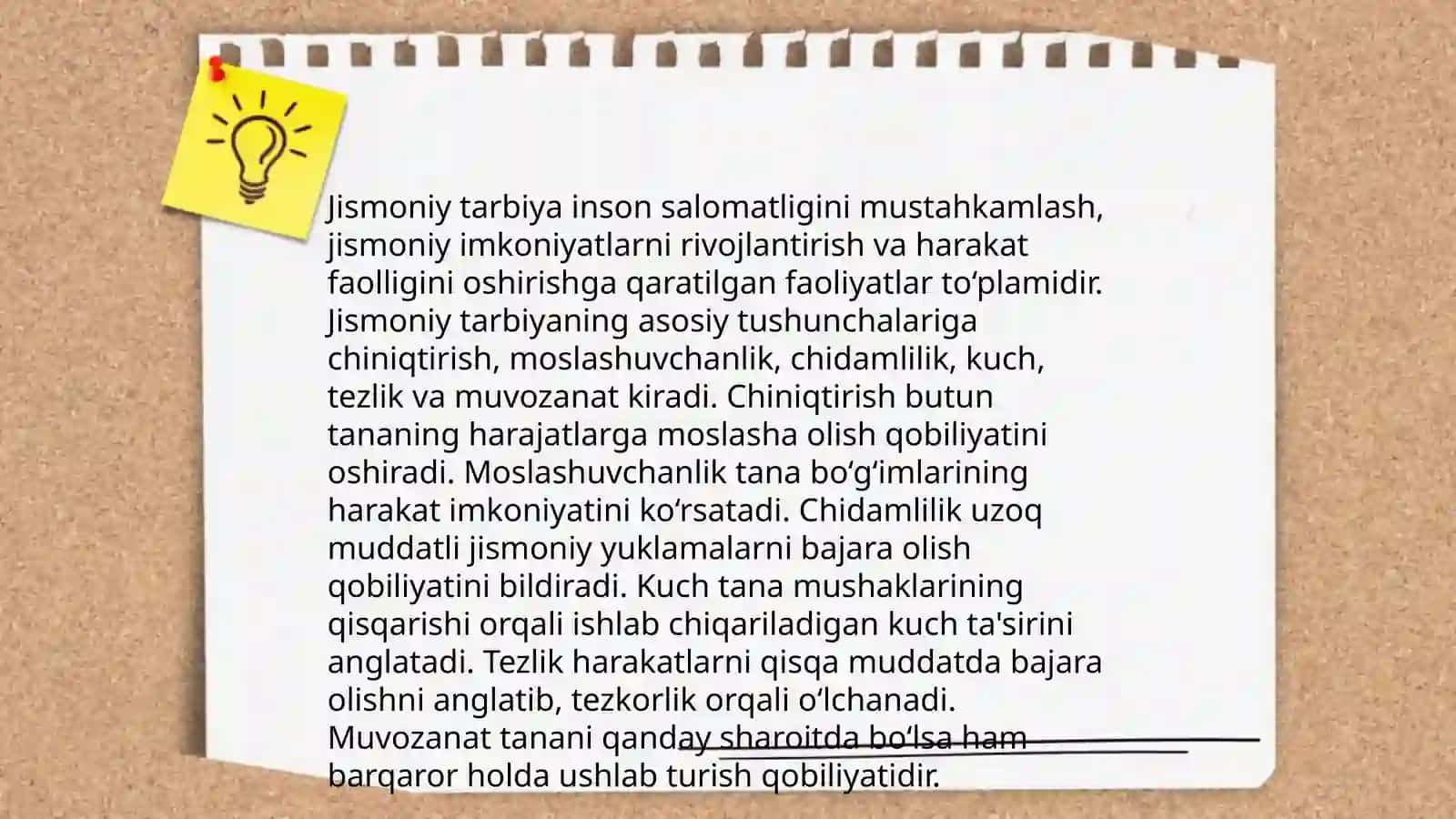 Jismoniy tarbiya tushunchasi 4