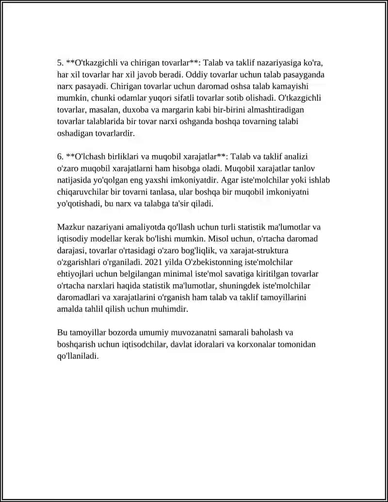 TALAB VA TAKLIF NAZARIYASI 4