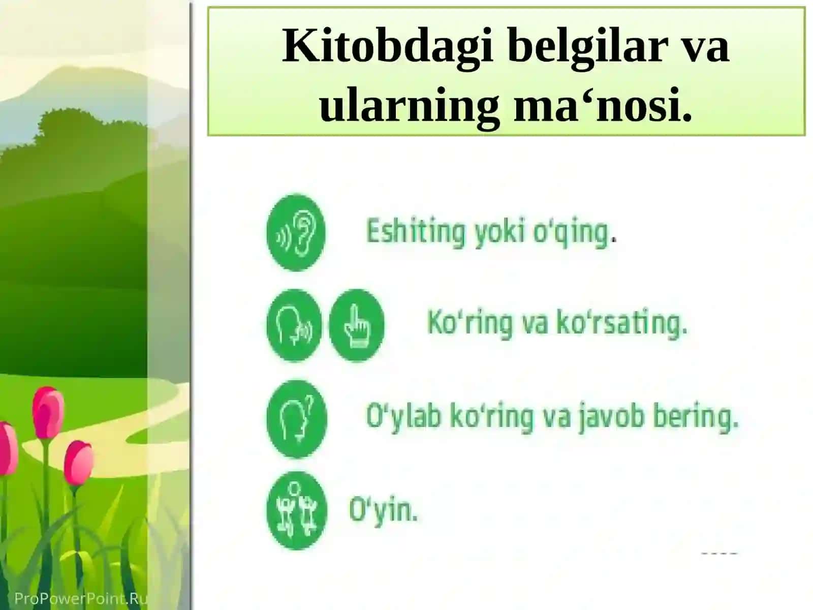 1-sinf “TABIIY FANLAR” darsligi bo‘yicha taqdimot 4