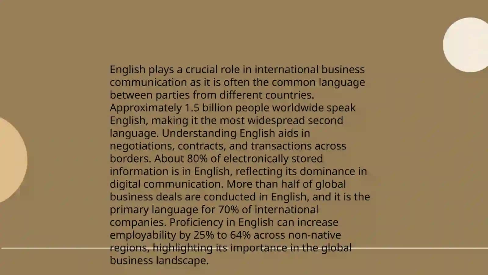 The Role of English in International Communication and the Benefits of Learning It 4