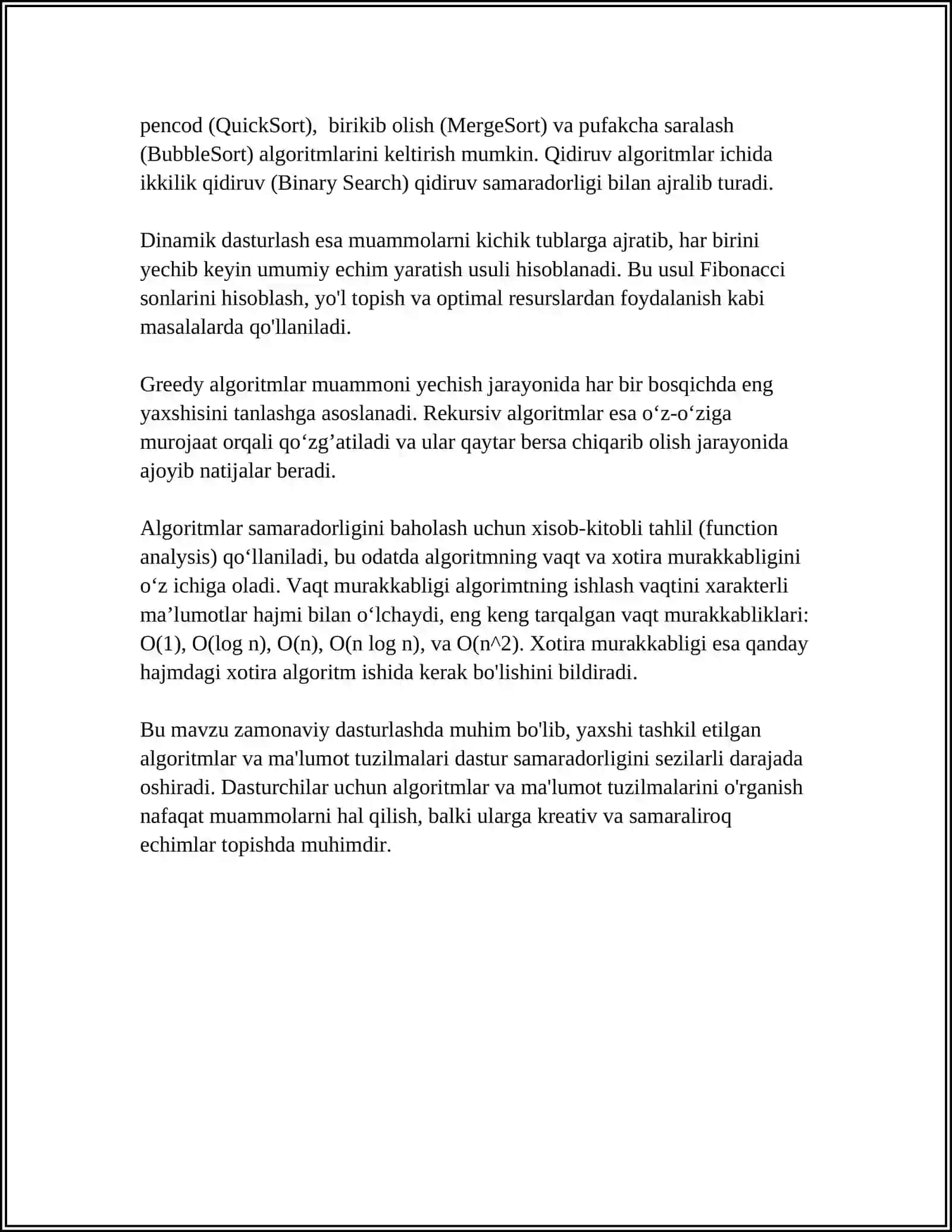 DASTURLARSH TEXNOLOGIYALARI UCHUN VOSITALAR 4