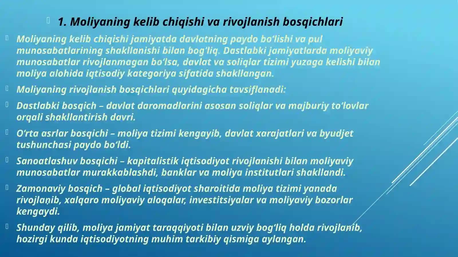 Молиянинг моҳияти ва функциялари 4