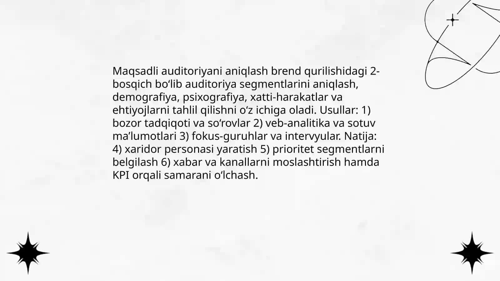 Bozor tadqiqoti va raqobatchilar tahlili 4
