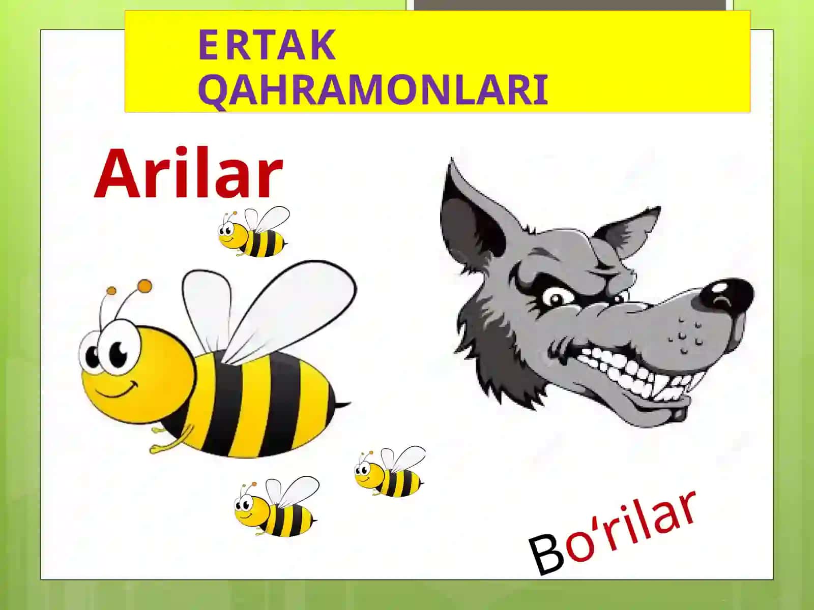 5-sinf Adabiyot fanidan Susambil ertagi mavzuda dars ishlanma 4