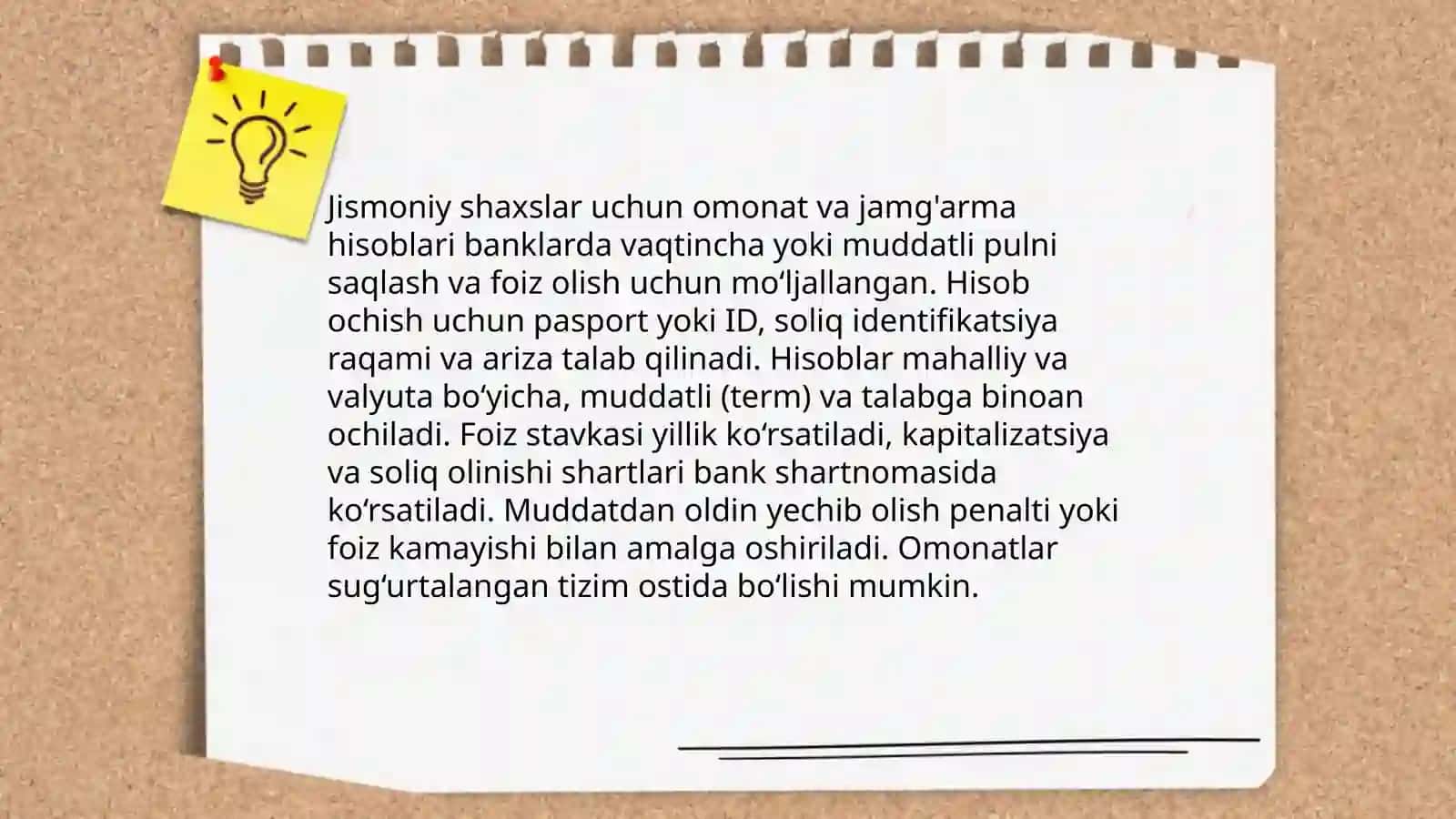 Jismoniy shaxslarning hisob kitoblari va to'lovlari 4