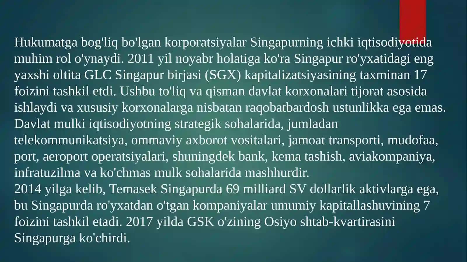 Singapur iqtisodiy rivojlanishi 4