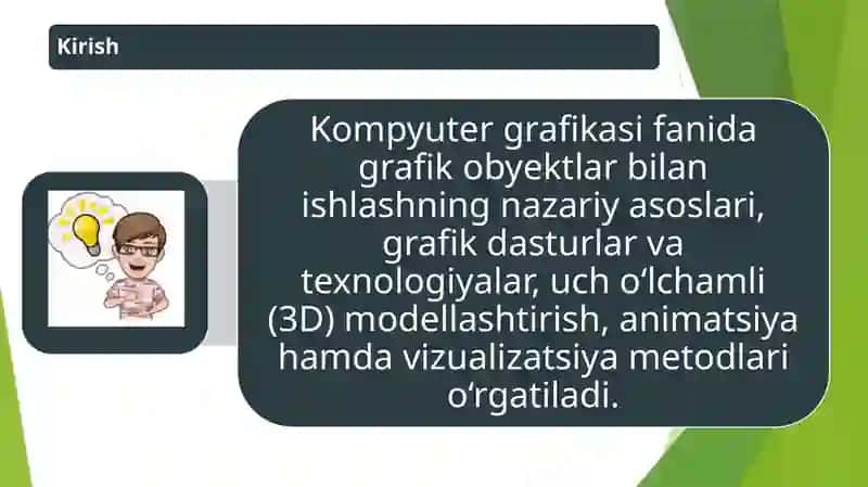 Tuzuvchi: Toshtemirov Xojiakbar 4