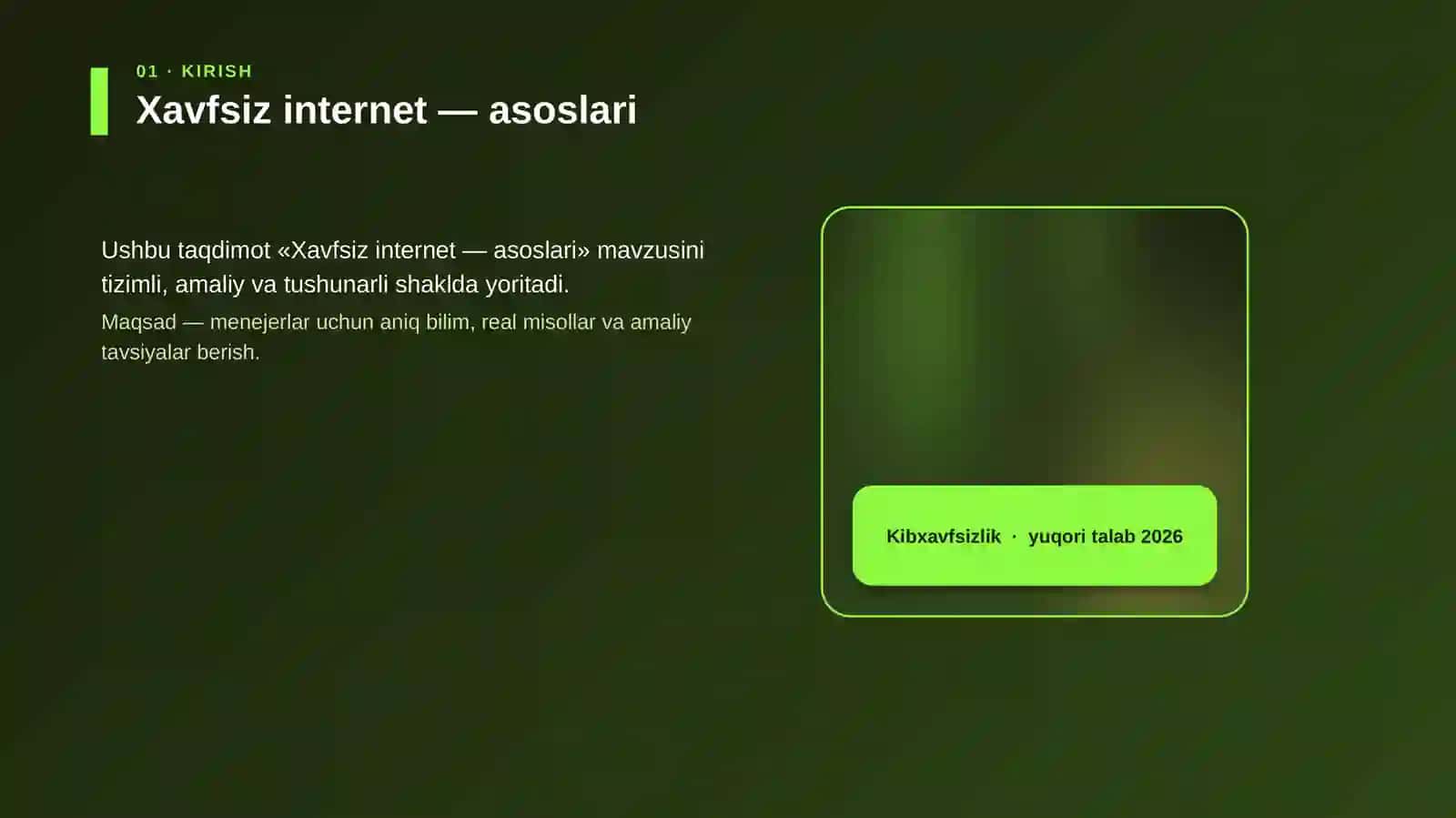 Xavfsiz internet — asoslari 4