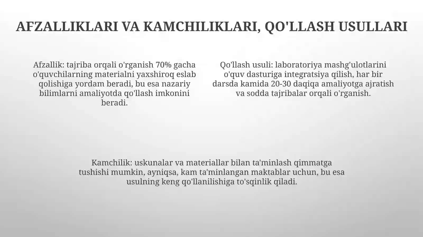 Boshlangʻichta'limda"Maktab-laboratoriya"usuli 4