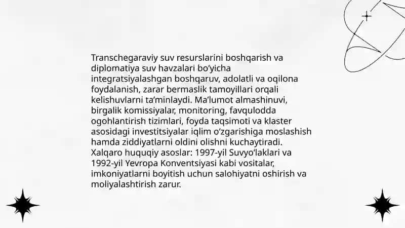 Ekalogiya va xalqaro munosabatlar 4