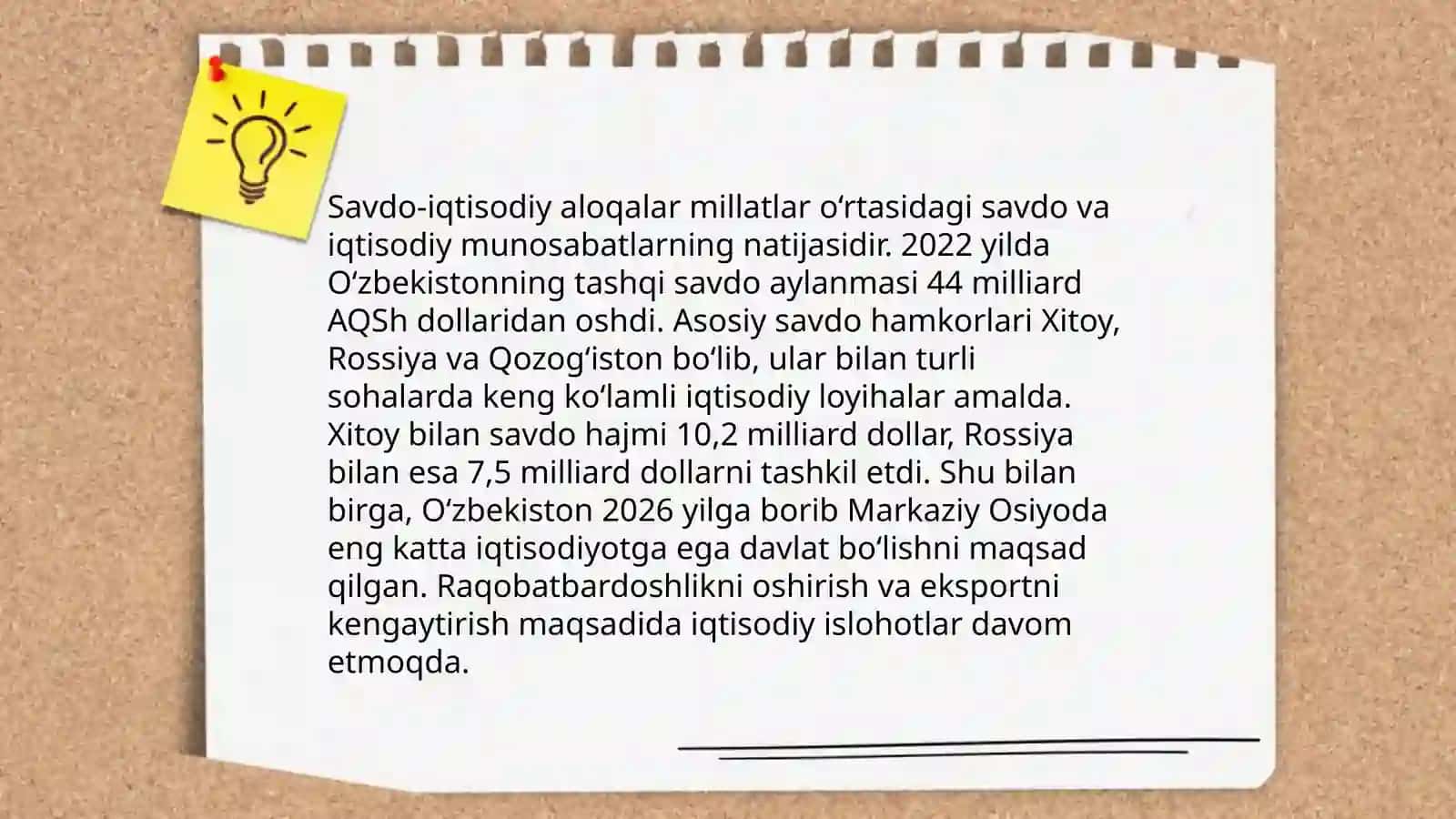 O'zbekiston va BMSH munosabatlari 4