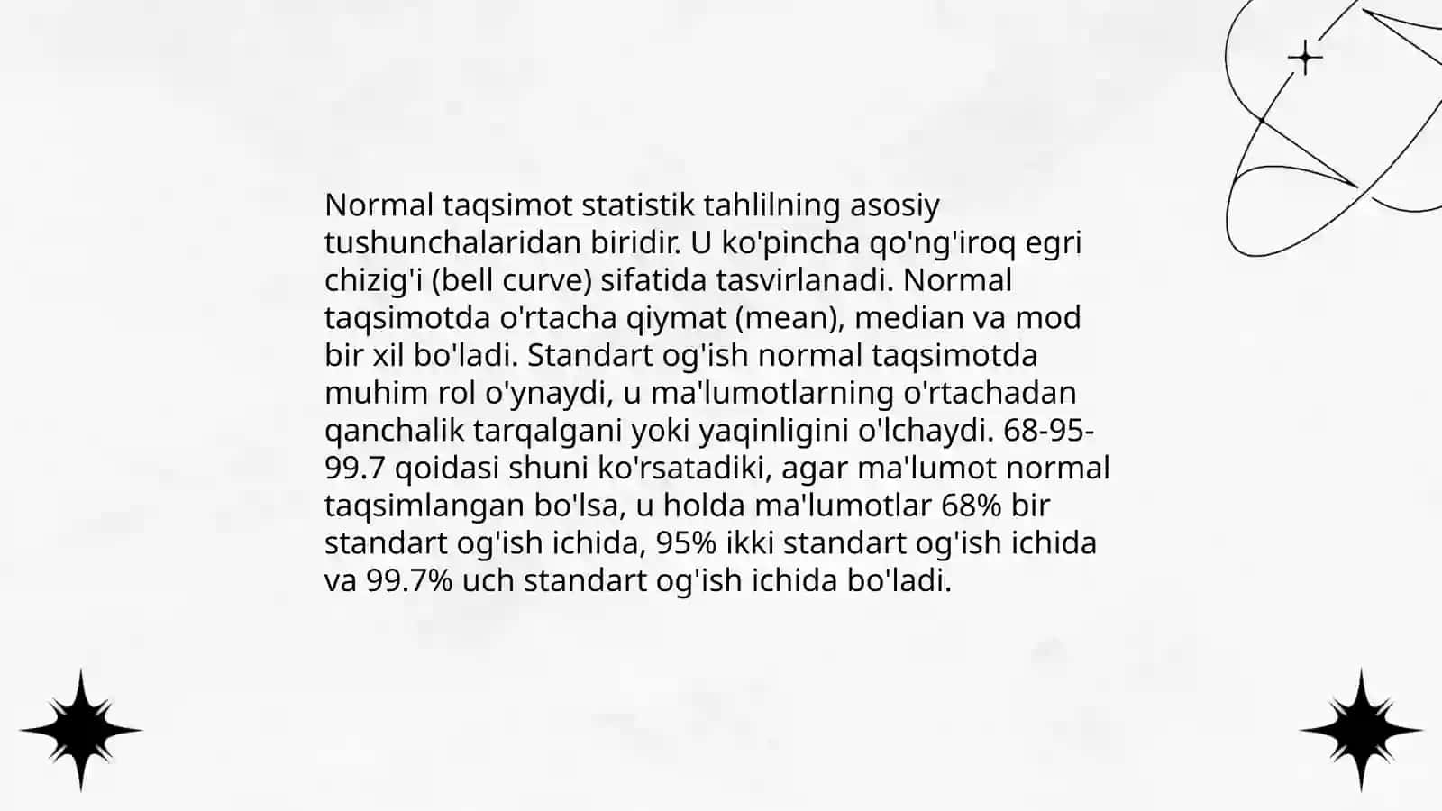 Nuqtaviy baholar va baholarni tuzish usullari 4