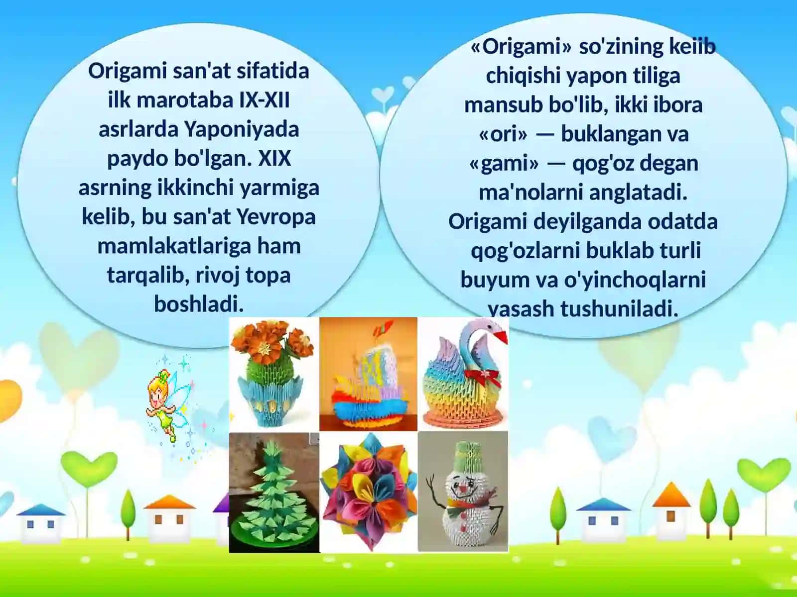 Origami san'ati haqida malumot 4