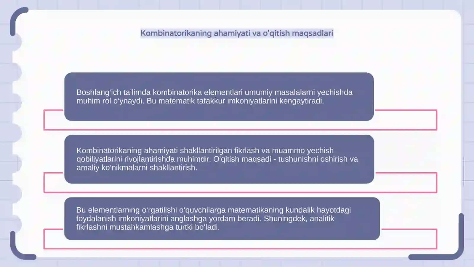 Boshlang'ich ta’limda kombinatorika elementlarining umumiy masalalari 4