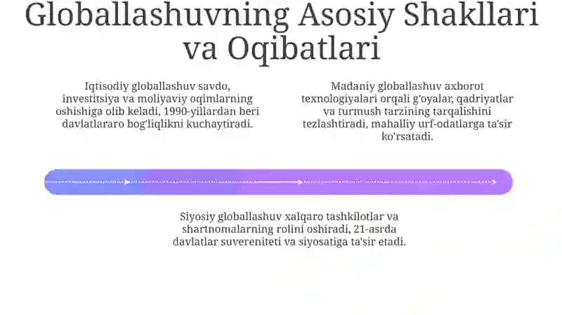 Globallashuv, Globalistika va Barqaror Rivojlanishning Mohiyati 4