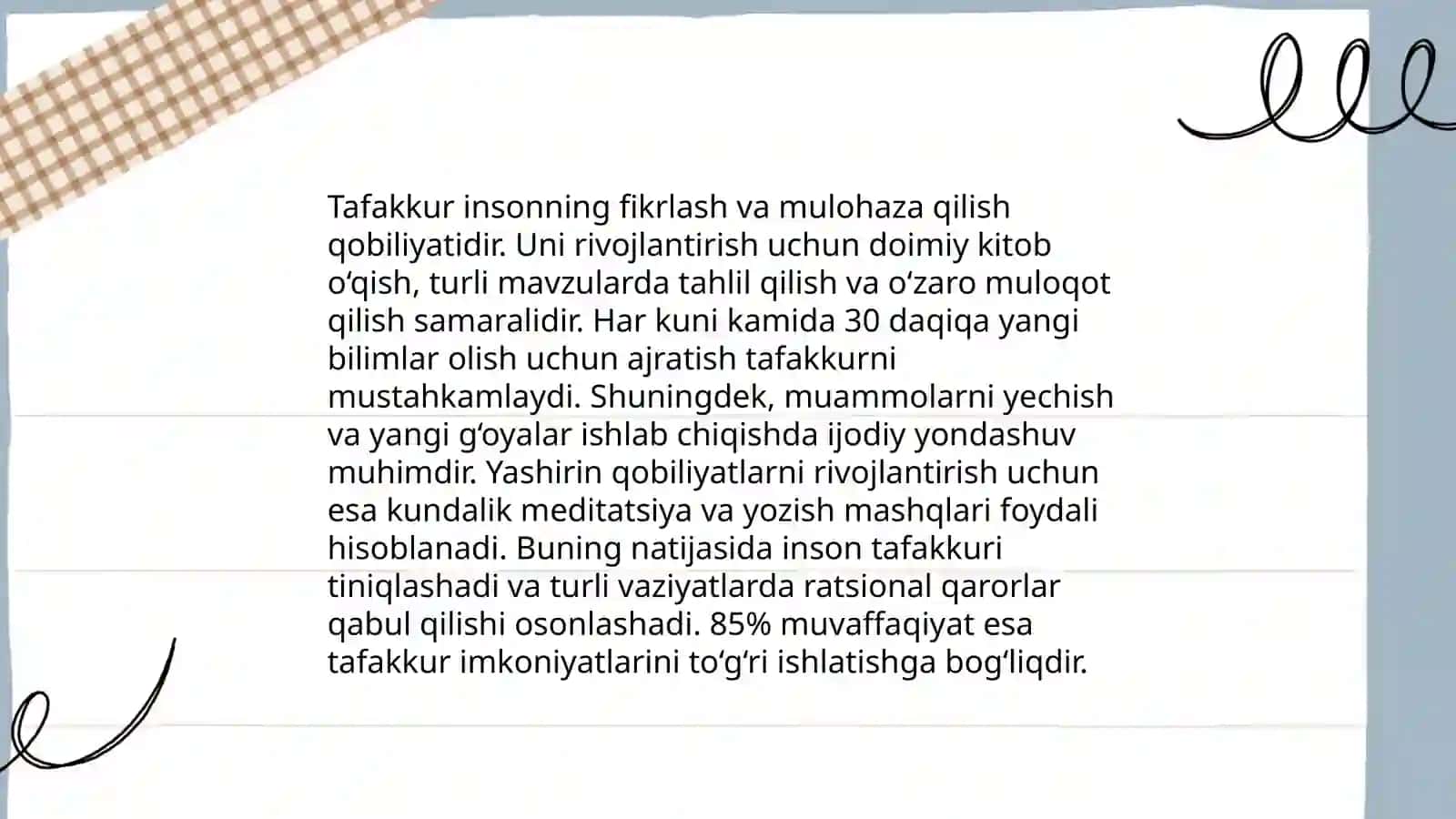 Tafakkur va uning turlari 4