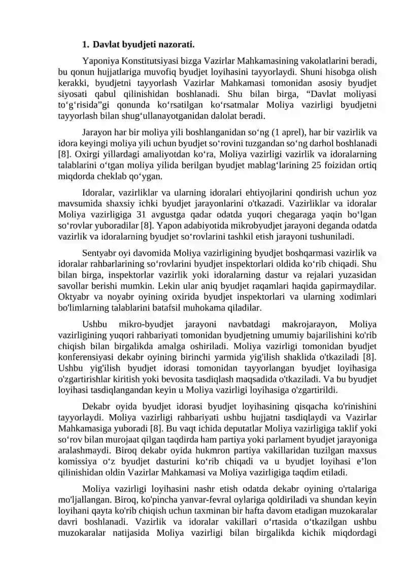 Yaponiya byudjet tizimi 4