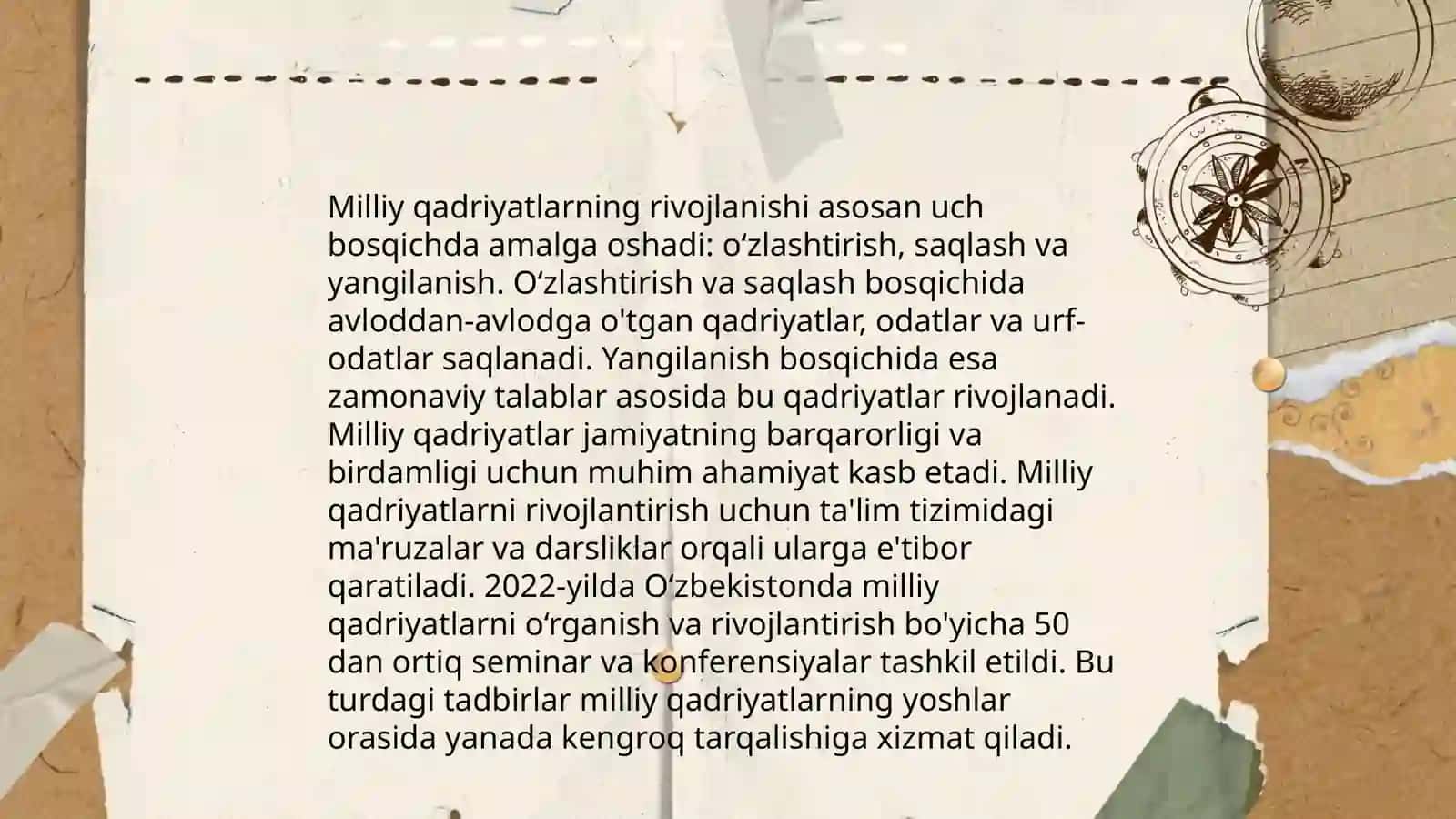 Ma'naviy merosning tiklanishi 4