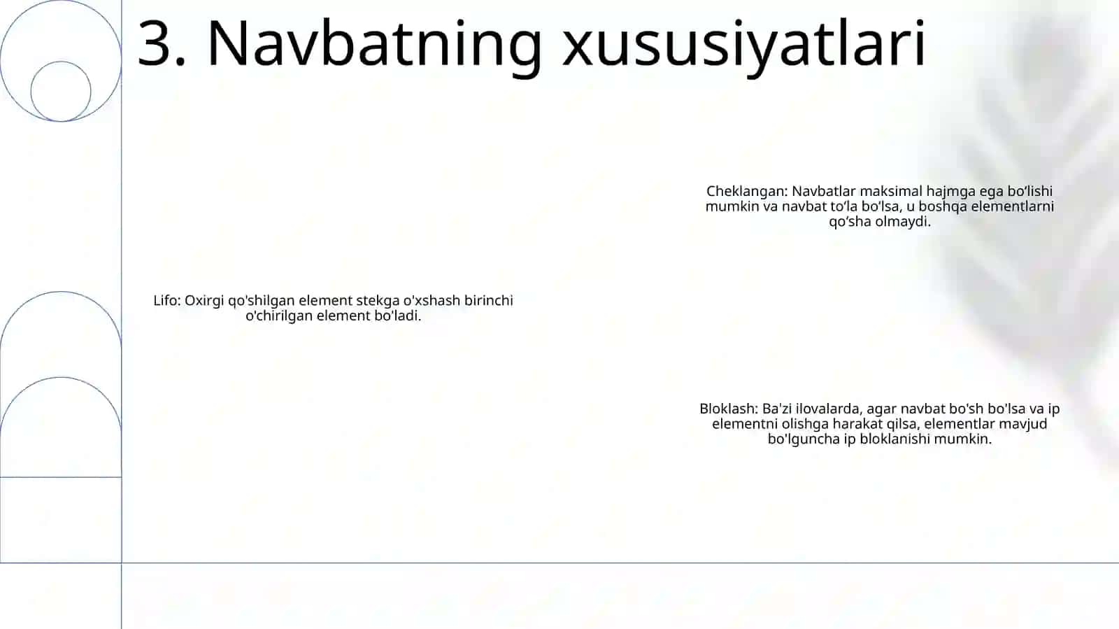 Navbat Berilganlar Strukturasi 4
