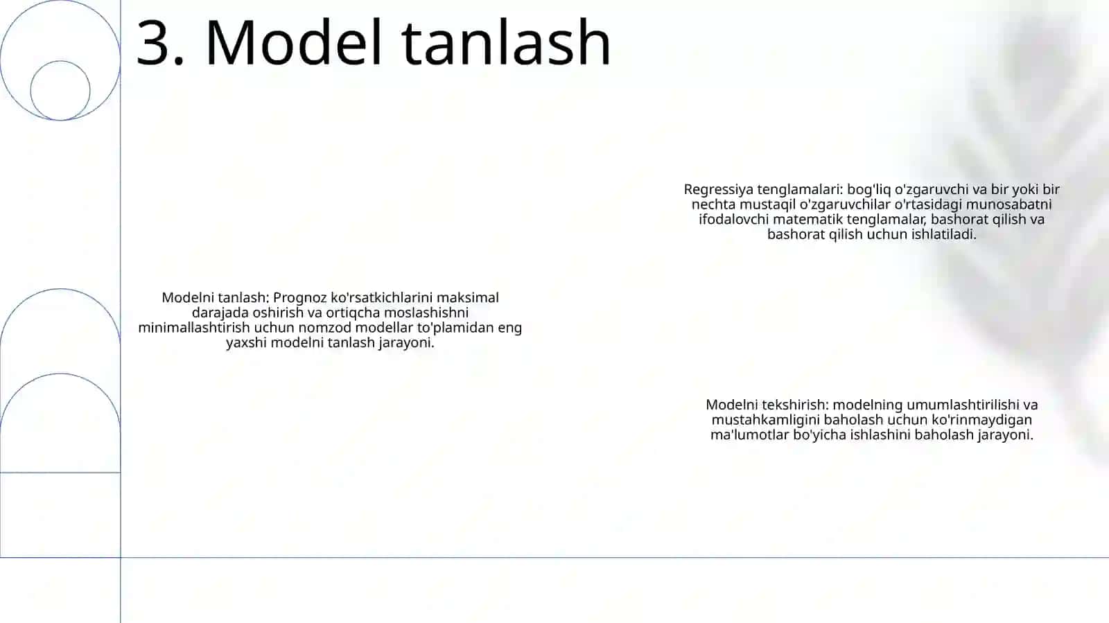 Regressiya Tenglamalari 4