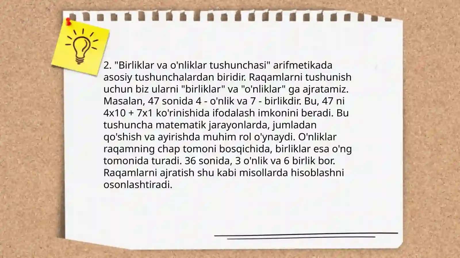 Boshlangʻich sinflarda 100 ustida nomerlashga órgatish metodikasi 4