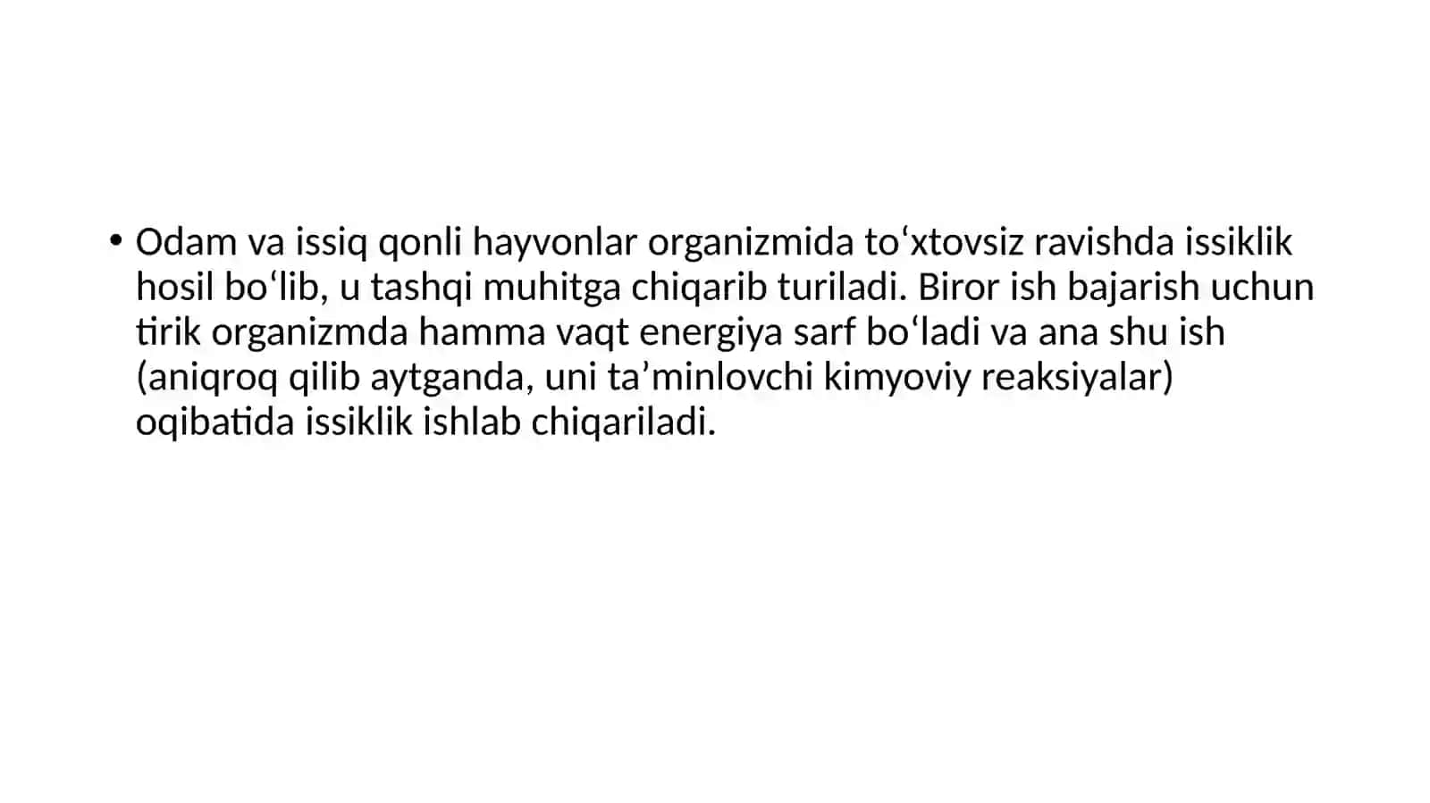 3 Mavzu: Moddalar va energiya almashinuvi. Yakuniy 4