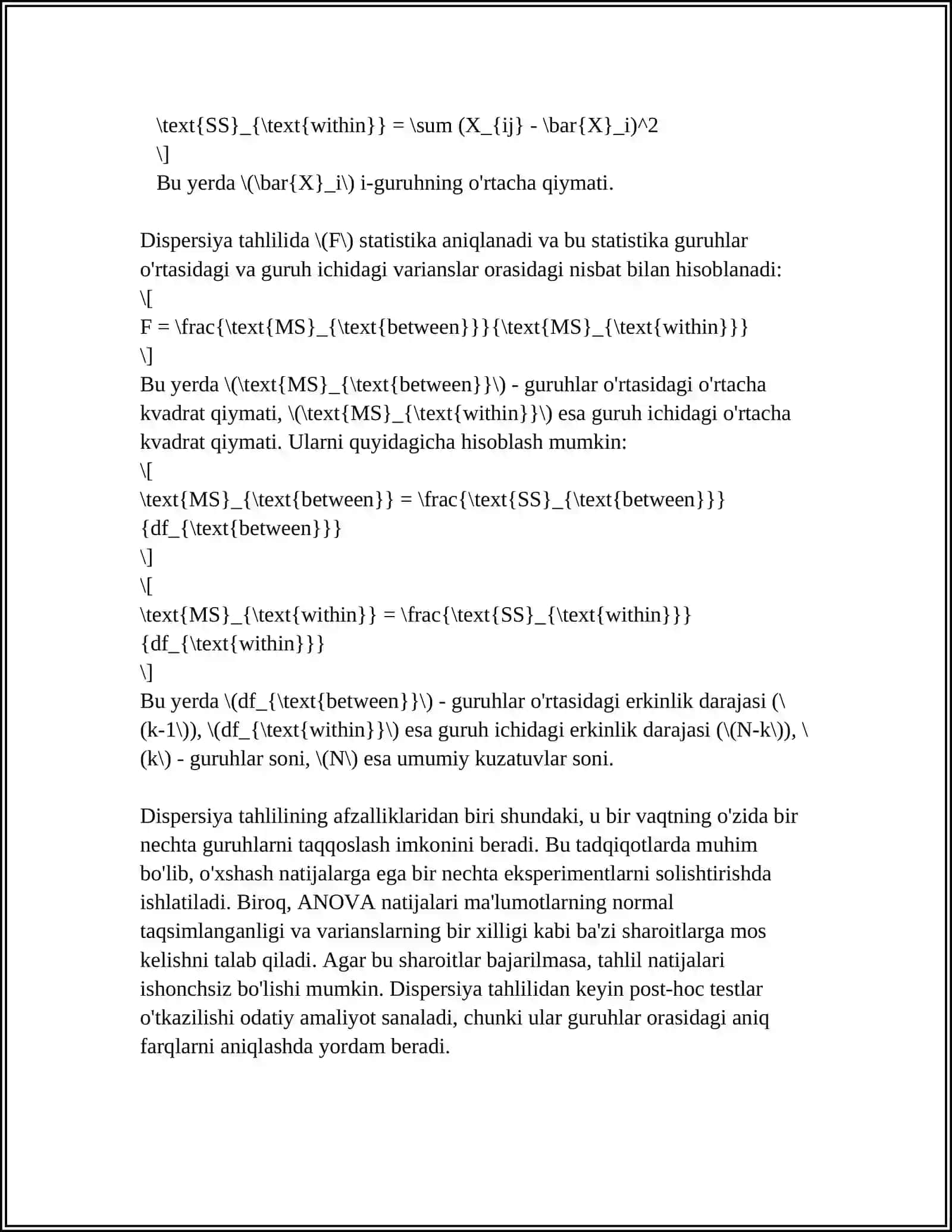 DISPERSION ANALIZ 4