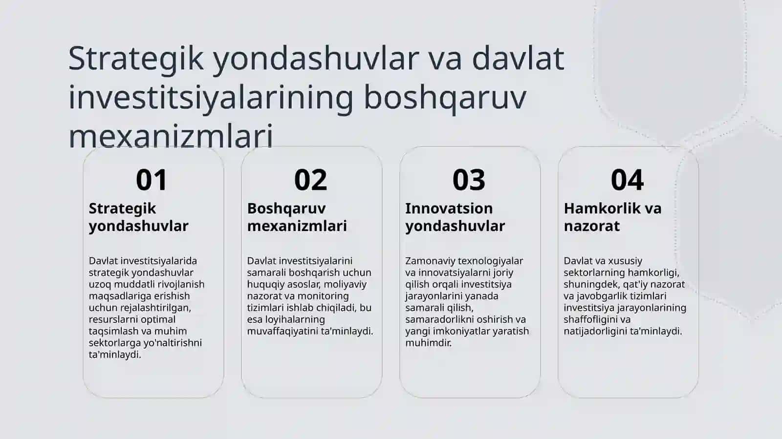 Davlatning investitsiya siyosati 4