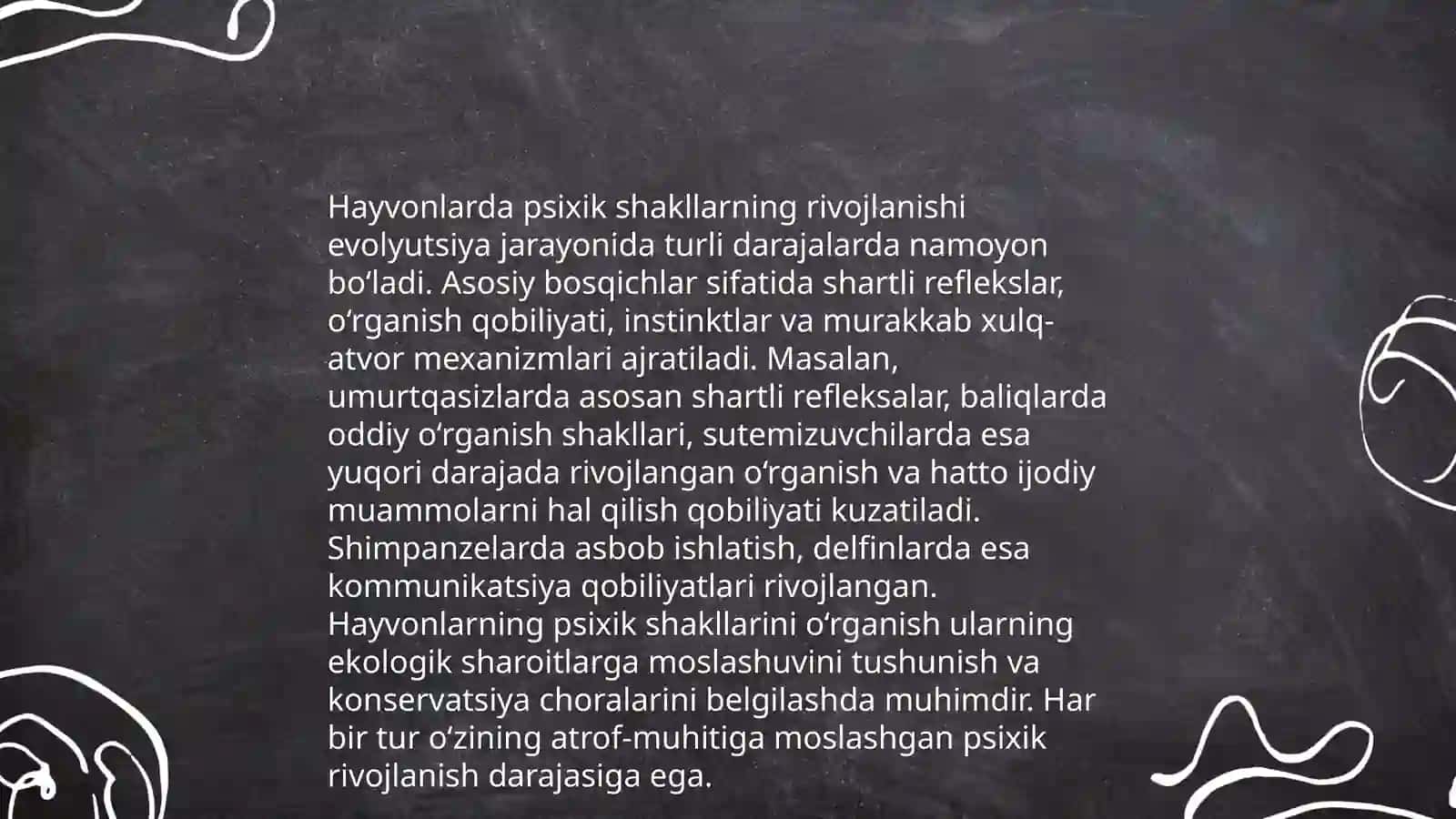 Psixikaning filogenetik taraqqiyoti 4