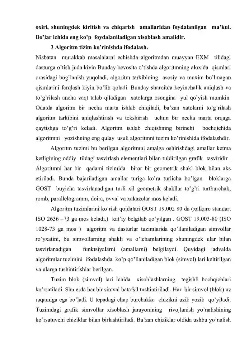 Algoritm turlari va uning xossalari 4