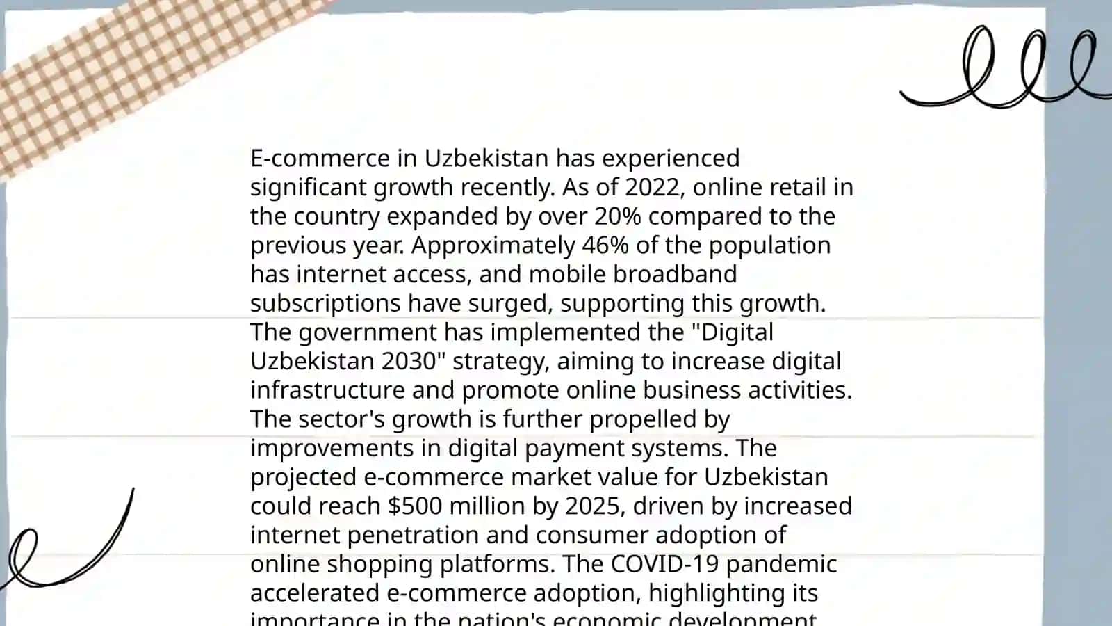 Digital Economy Technologies in Uzbekistan 4