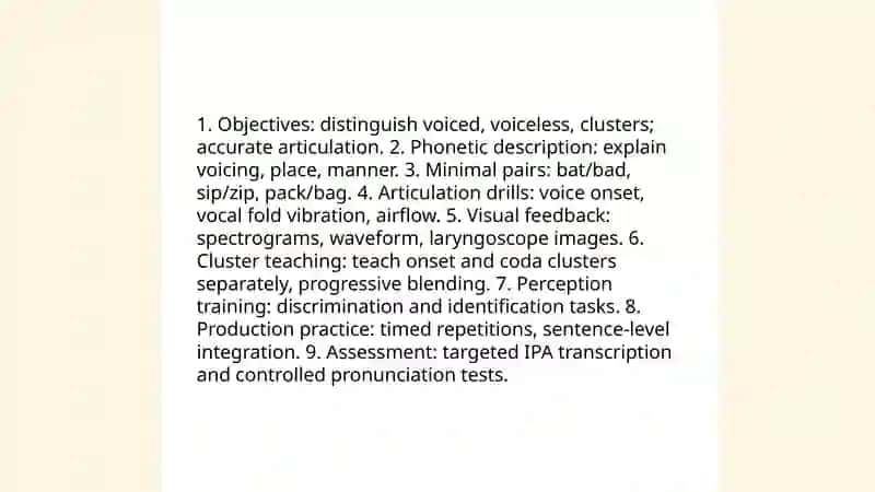 Teaching English pronunciation 4