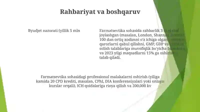 Farmatsevtik kasbiy kompetensiyasi 4