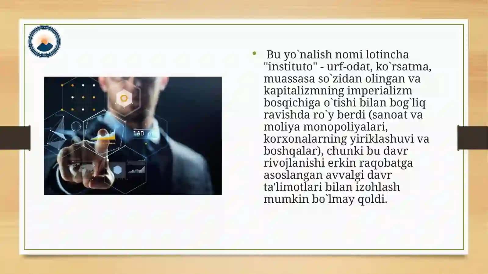 Institutsionalizm 4