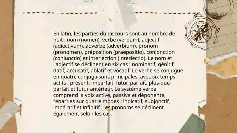 La particularité du système des parties du discours 4